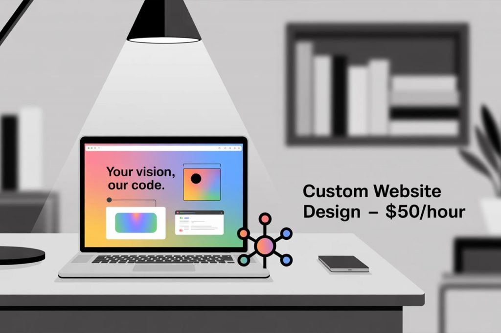 Custom Website Design Services - By The Hour