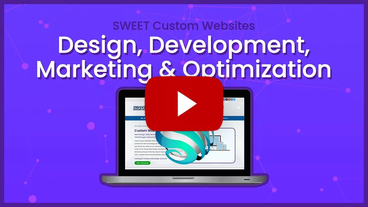 Web Design, Development, Marketing &Amp; Optimization | Sweet Custom Websites