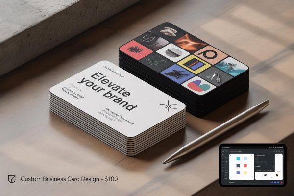 Custom Business Card Design Services - Front &Amp; Back